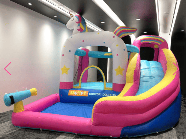 DOCTOR DOLPHIN（ドクタードルフィン）HO!!PS ウォータースライダー＆プール ユニコーン