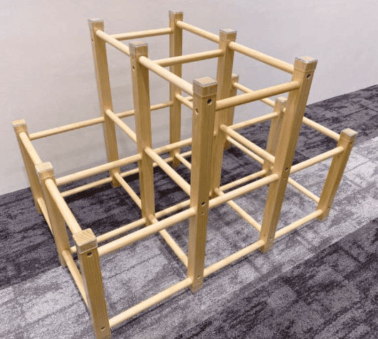 RiZKiZ（リズキズ） 木製ジャングルジム